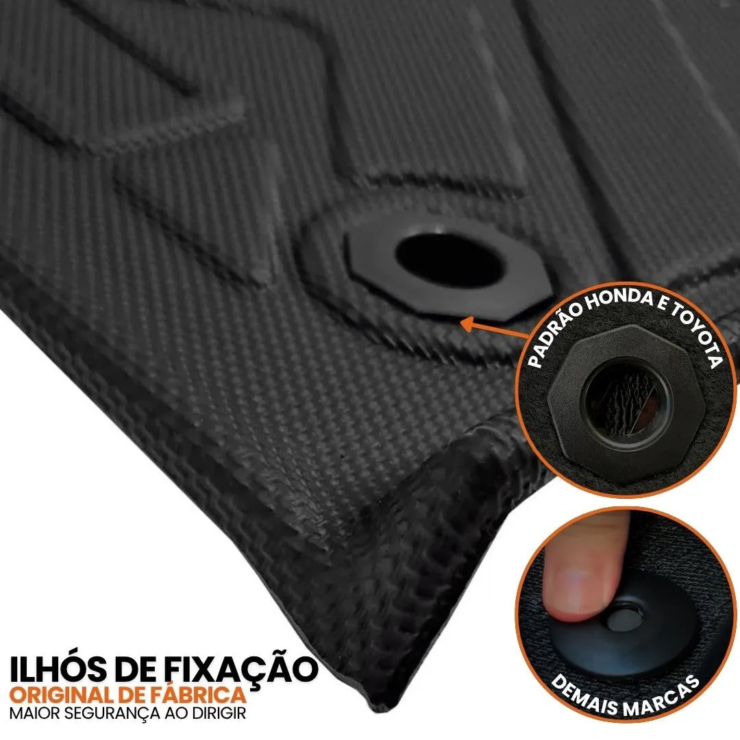 JOGO DE TAPETE BANDEJA PREMIUM AUDI Q3 2019 A 2023 - COMPLETO