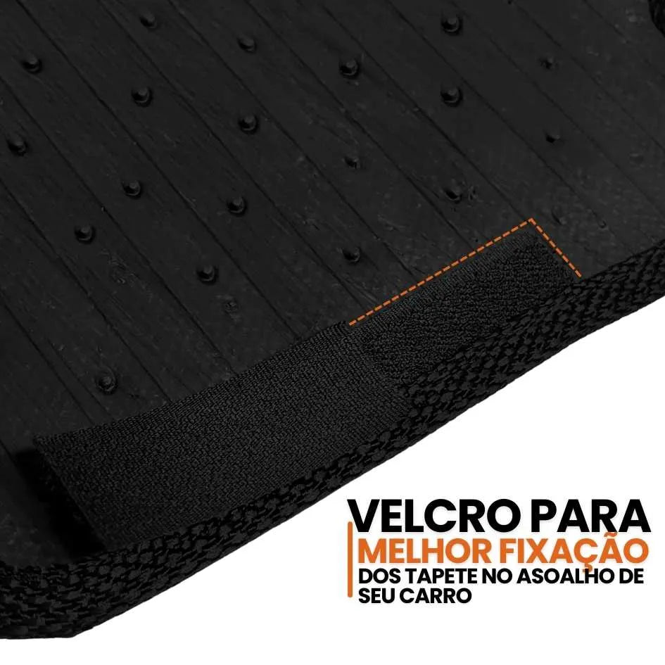 TAPETE BORRACHA PREMIUM CIVIC 2007 A 2011 3 PEÇAS