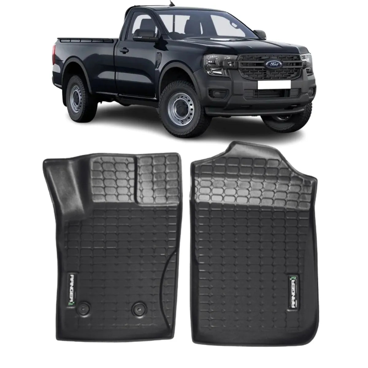 TAPETE TIPO BANDEJA PREMIUM RANGER 2017 A 2023 CABINE SIMPLES